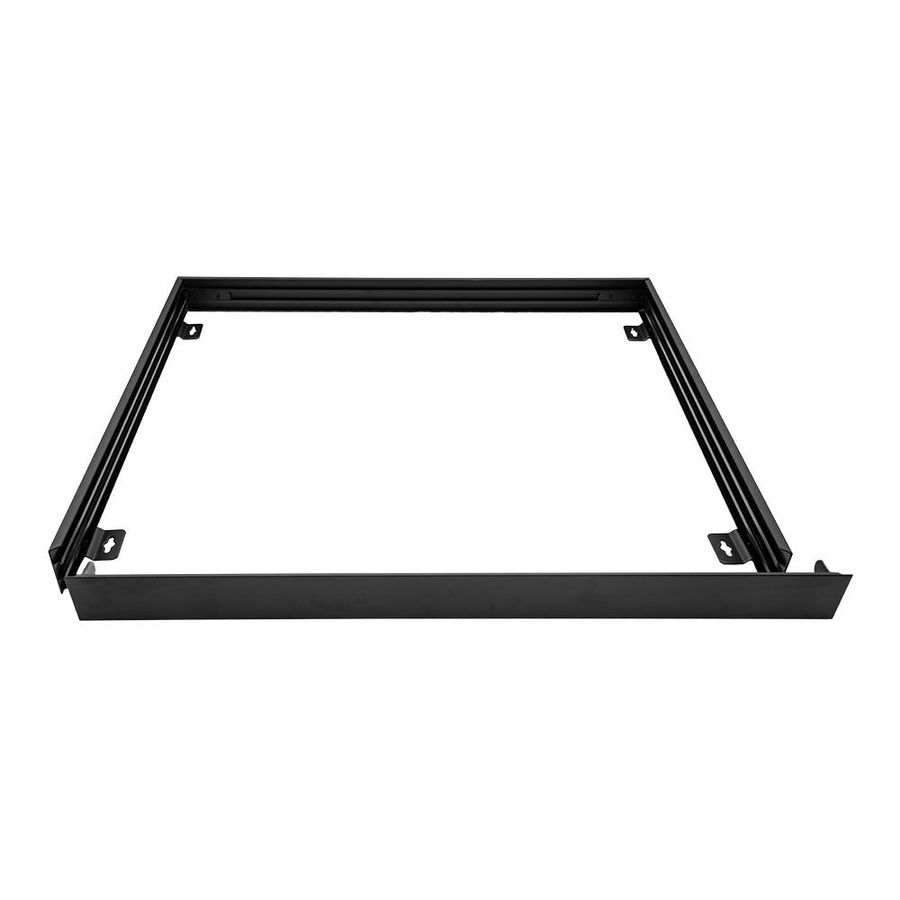 Opbouwframe voor 600x600mm LED paneel zwart