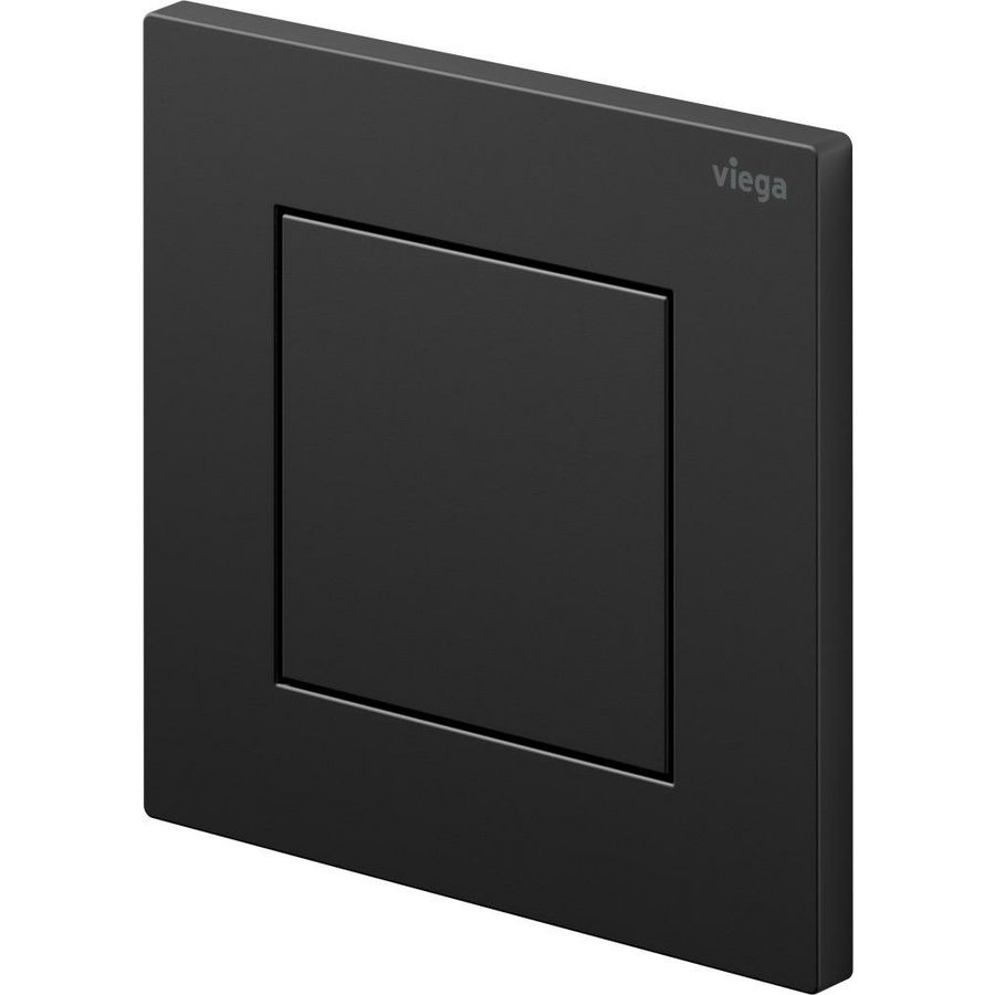 Urinoir-bedieningsplaat voor Prevista Style21 kunststof mat zwart