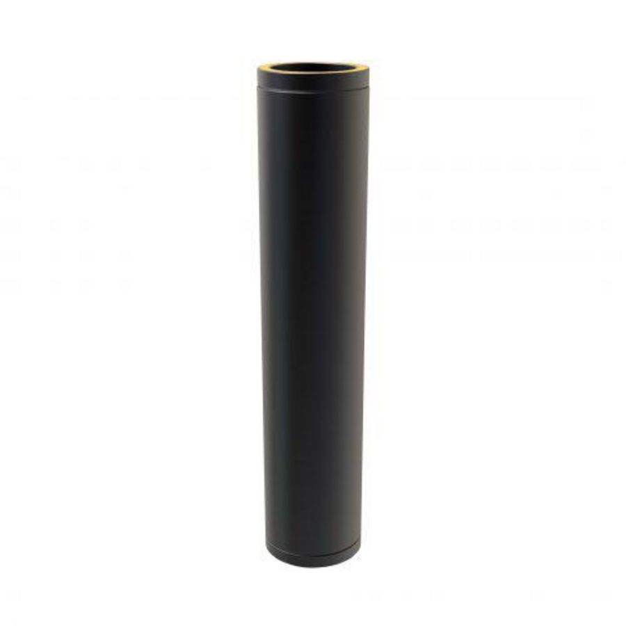 DW Ø125mm Pijp 1000mm zwart