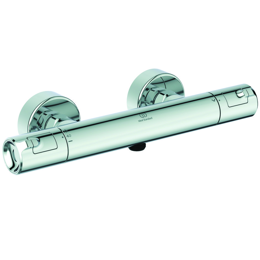 Douchethermostaat CERATHERM T50 chroom cool body 150mm incl. s-koppeling
