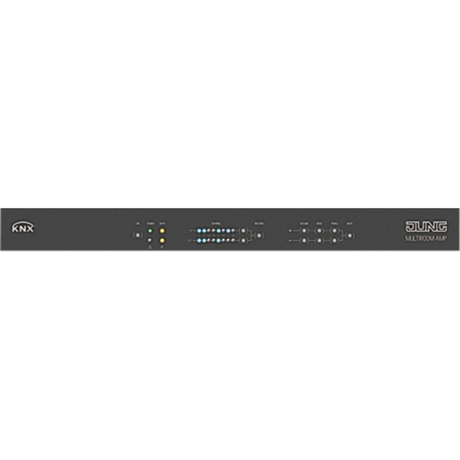 Multiroom versterker 4 Ausgänge Stereo KNX