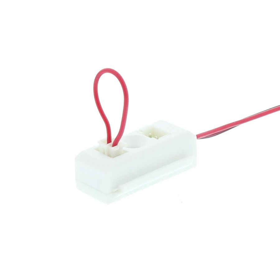 Connectorkabel 2-polige inclusief een jumper 2mtr. kabel