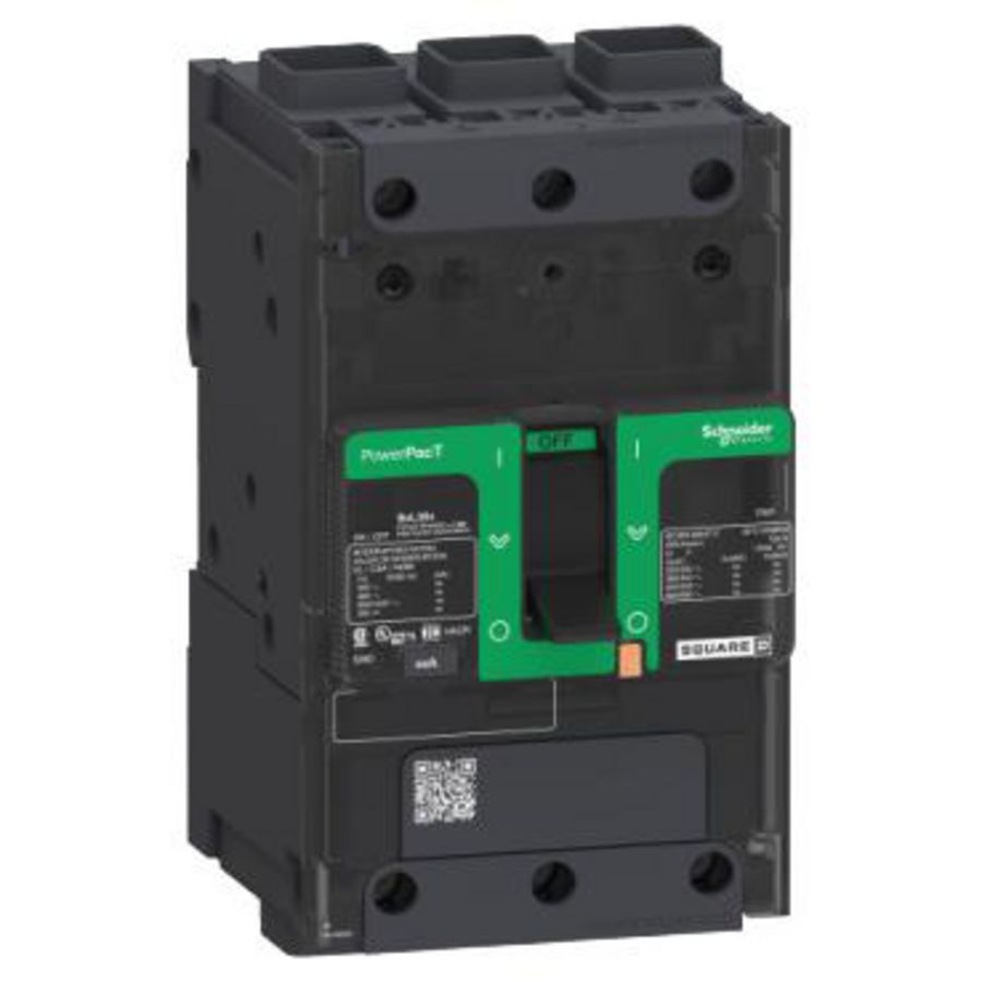 Circuit breaker PowerPact B 25A 3P 600Y/347V AC 14kA at 600Y