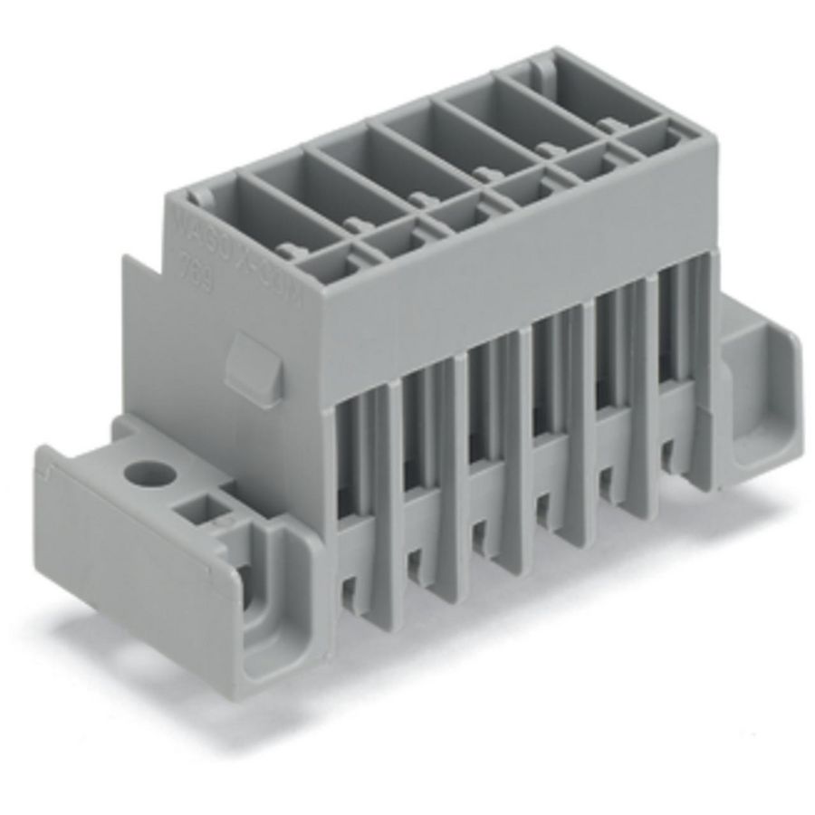THT male steker Soldeerpen 1,0x1,0mm recht grijs VVE=100