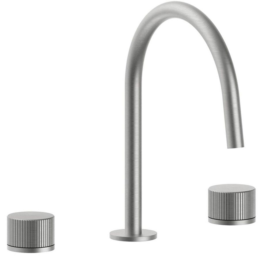 3-gats wastafelkraan z. lediging JO052ST