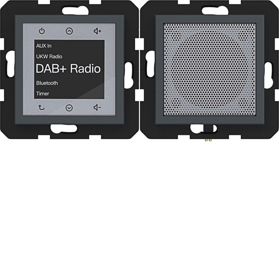 Radio touch DAB+ Bluetooth met luidspreker A.x/C.x antraciet