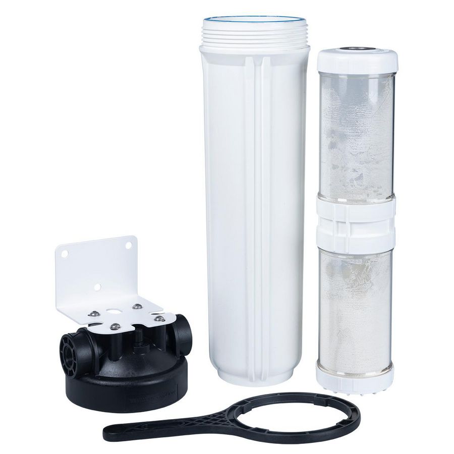 PROMO OneFlow OFTWH Kalkpreventiesysteem 38L/min RVS F 3/4" BSP inclusief Patroon (SS0002182)