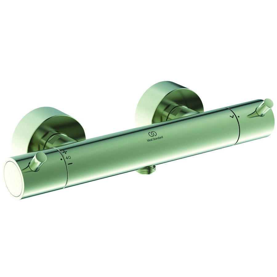 t125 douchethermostaat met pengrepen silver storm (rvs look) A7587GN