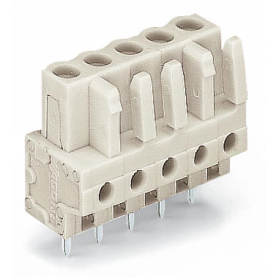 THT FE steker RE raster 5mm li.grijs 722-135 VVE=100