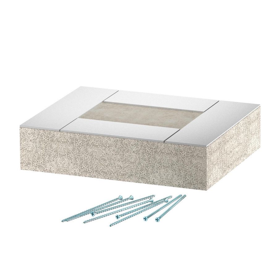 Eindstuk EI90 voor PLCD D090810 100x80 glasvezel grijs
