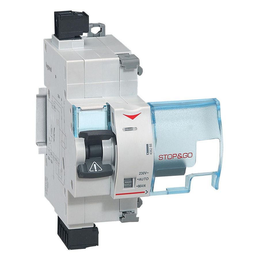 Stop&Go Zelftest 230VAC DX3 DIN