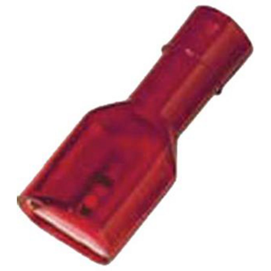 Voll. geisoleerd vlaksteekhuls 0,5-1mm²/2,8x0,5 VVE=100