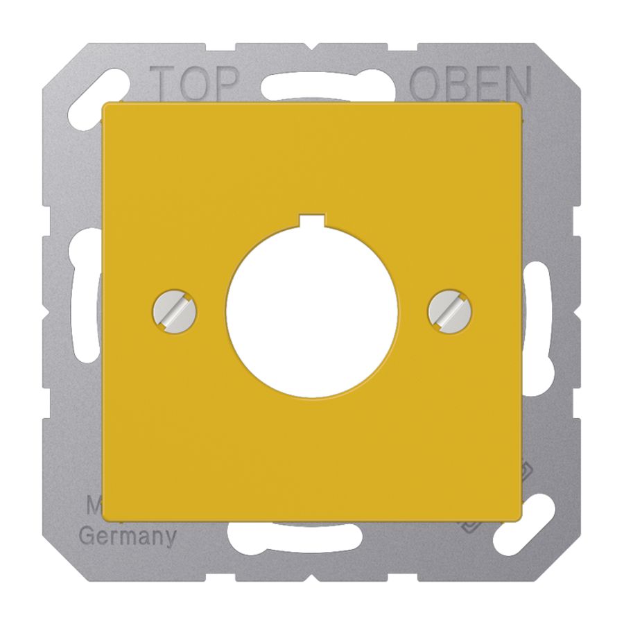 Afdekking A500 geel voor app. 22,5mm
