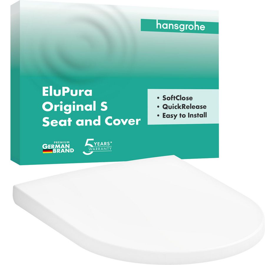 Closetzitting met deksel softclose quickrelease EluPura Original S