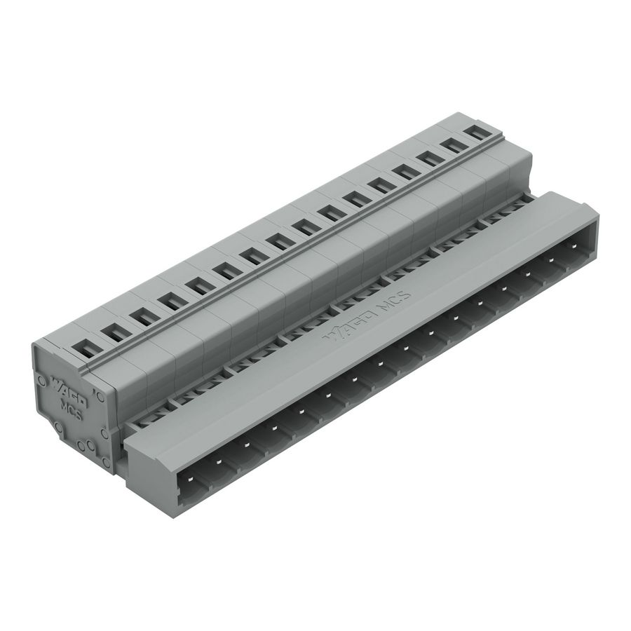 1-draads male steker 2,5mm² grijs 231-616 VVE=25