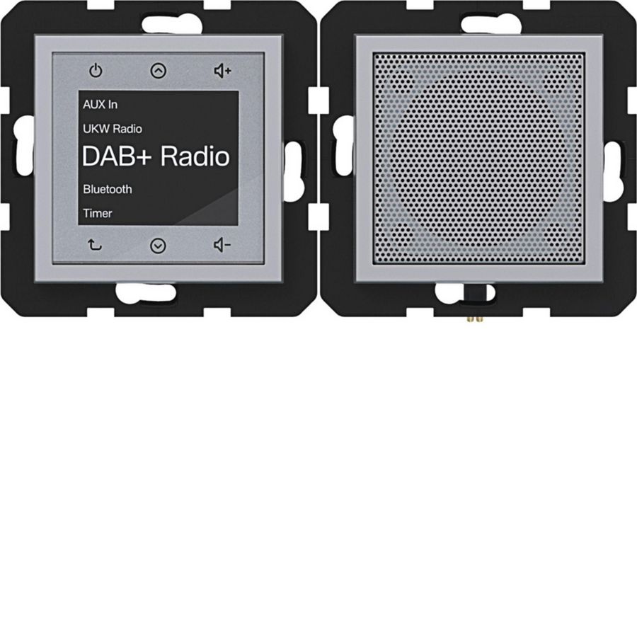 Radio touch DAB+ Bluetooth met luidspreker A.x/C.x titaan