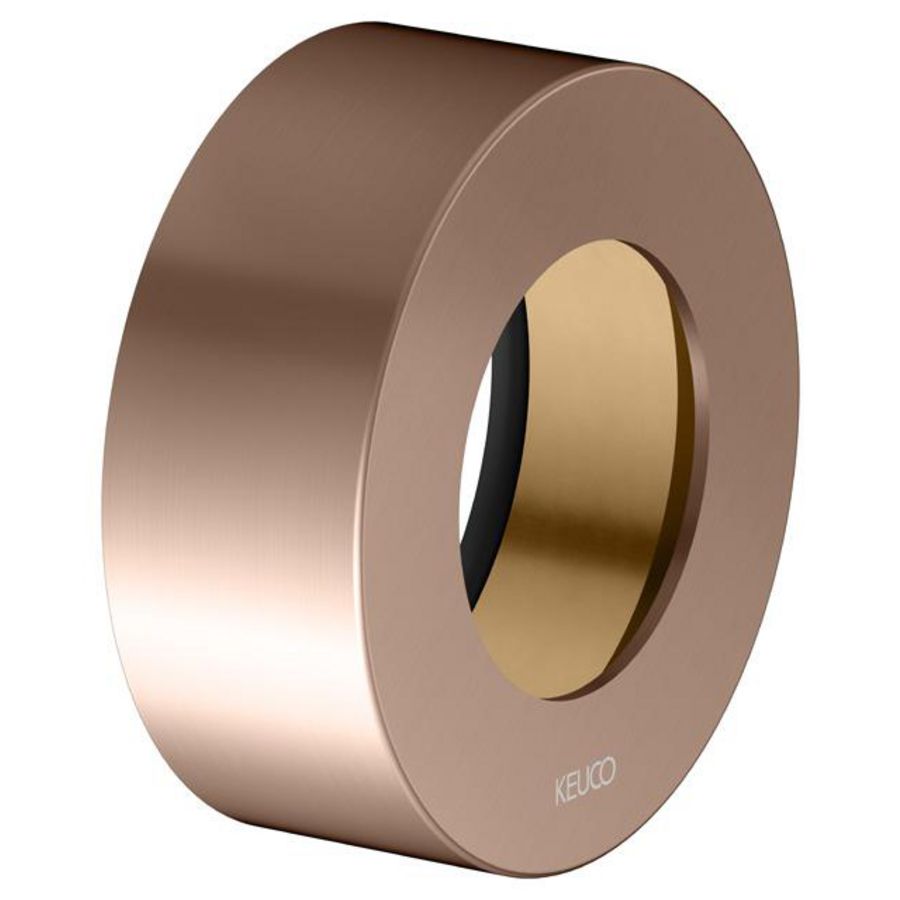Verlengings-rozet voor omstelling/rond hoogte 25mm rood gou