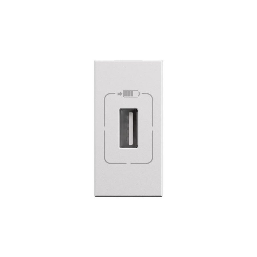 USB lader 5V 1100mA 1 module Mosaic