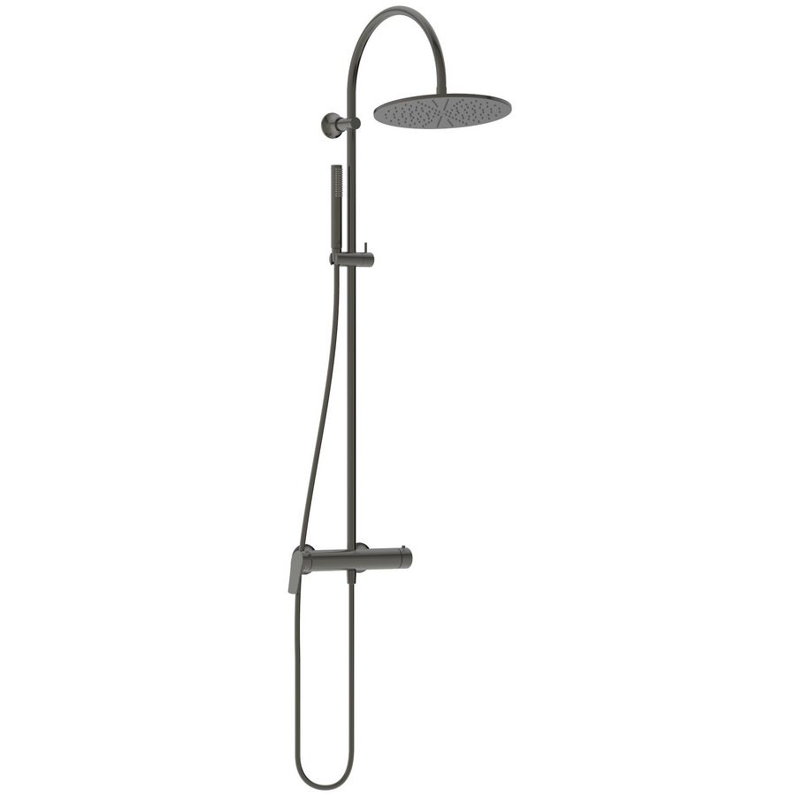Douchesysteem 314x576x1240mm magnetic grey 12.0l/min La Dolce Vita