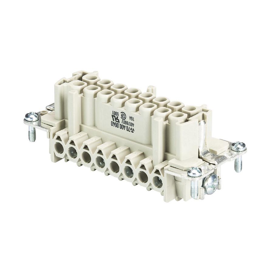 Contactblok female insert baS BUS 6 2,5 64 VVE=10