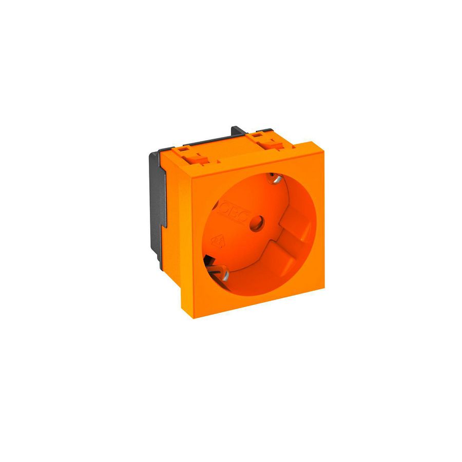 Contactdoos 1-vdg 33gr 250V 10/16A carbonaat 6120075