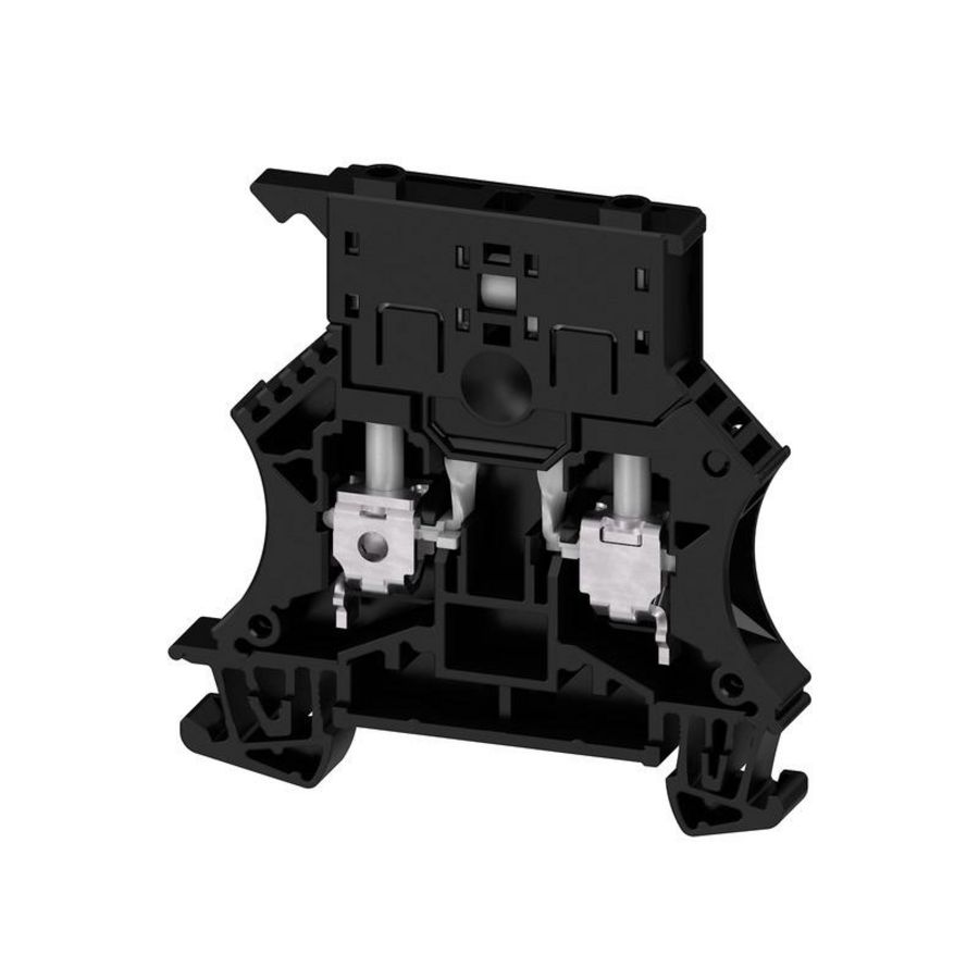 Zekeringsklem schoefaansl. zwart 6mm2 6.3 A 500 V VVE=50