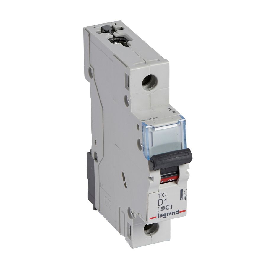 Installatieautomaat MCB TX3 1-polig D-karakteristiek 1A 6000A