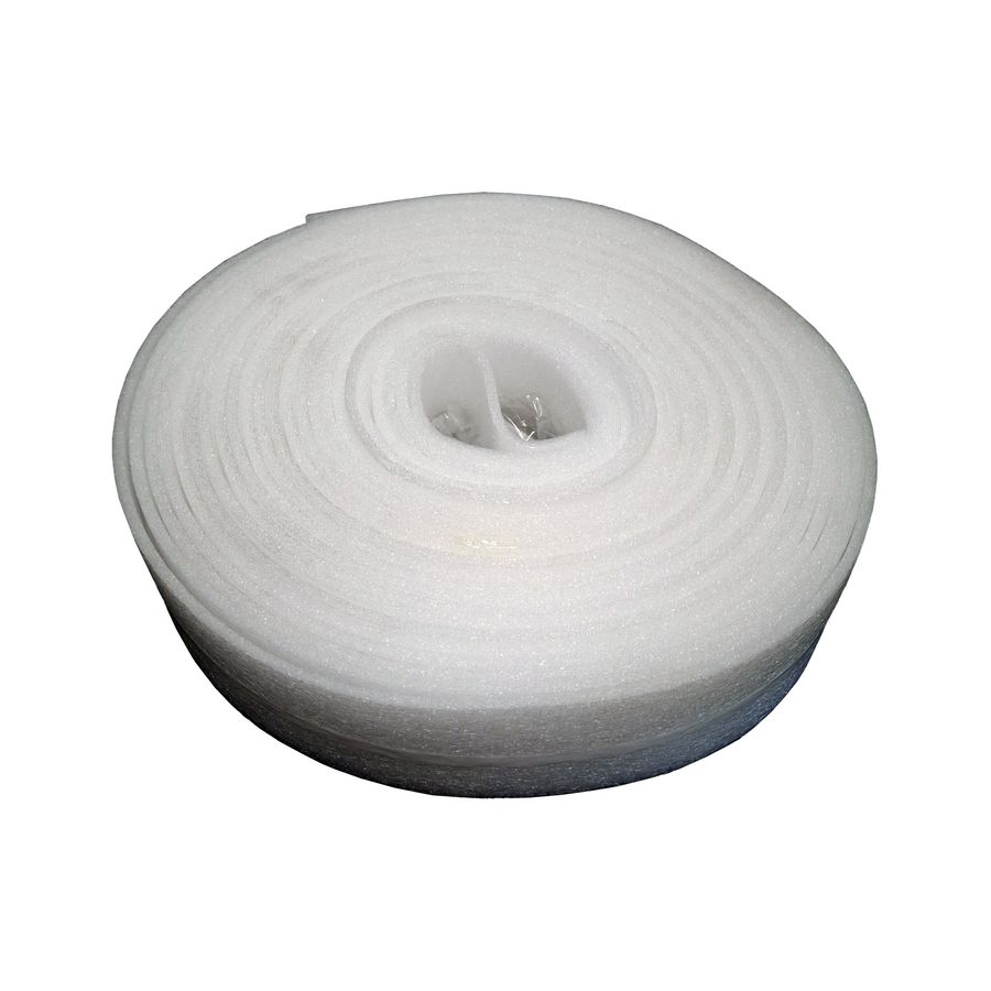 Rol a 25m. Randisolatie 12cmx8mm plakflap+plakstrip VVE=10