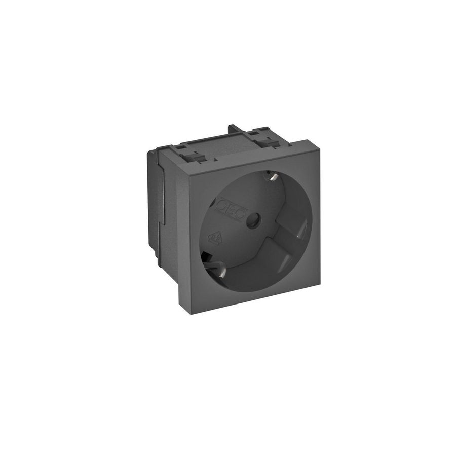 Contactdoos 1-vdg 33gr 250V 10/16A carbonaat 6120081