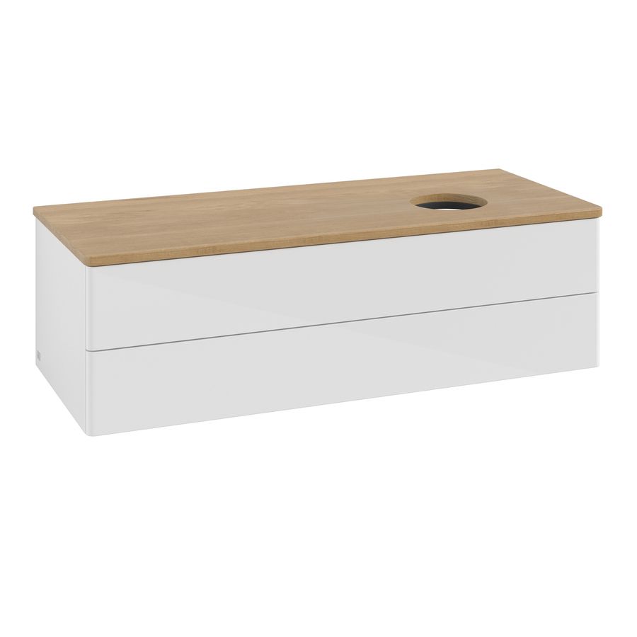 Wastafelonderkast Antao 1200x360x500mm G.White.L L23011GF