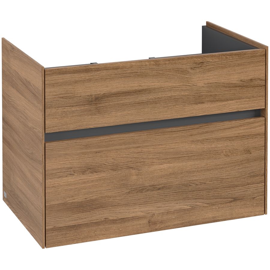 Wastafelonderkast Collaro 754x546x444mm Oak Kansas C01000RH