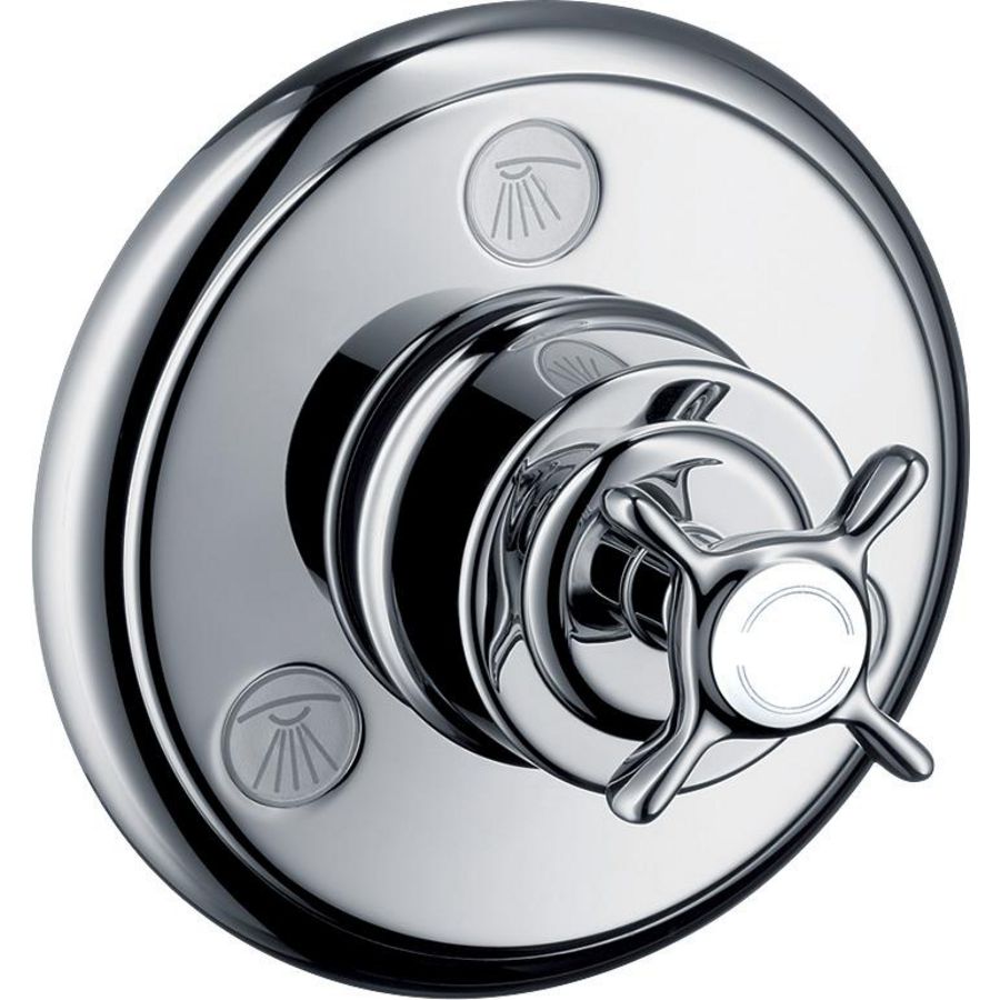 Stop- en omst.kraan Montreux Trio/Quattro met kruisgrp 16830000