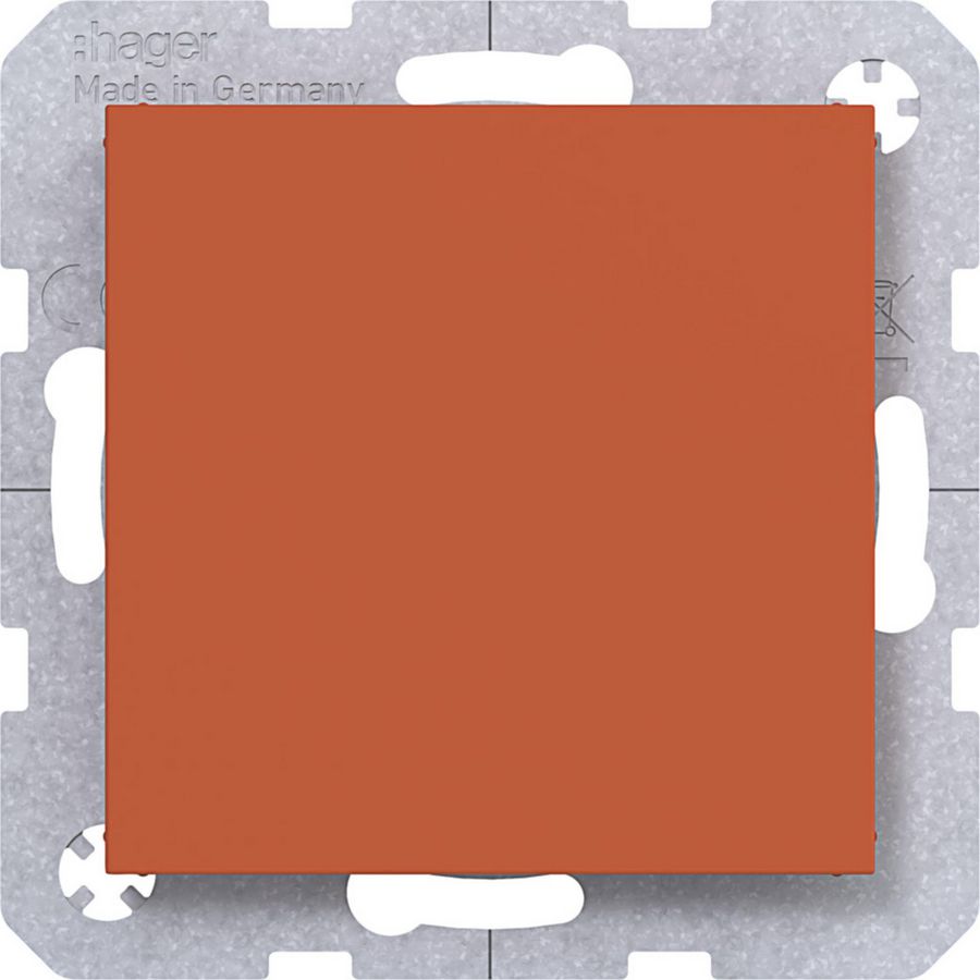 Blindplaat met centraalplaat A.x/C.x canyon mat