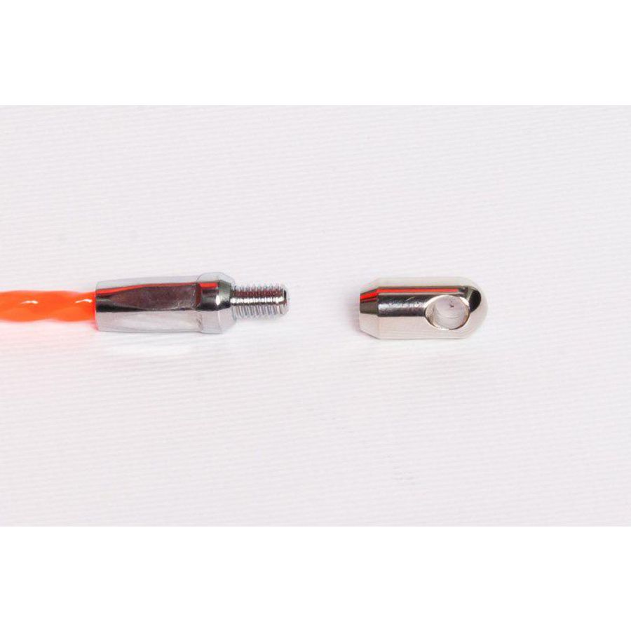 Trekveersysteem M5 adapter onderdeel standaard Glassfiber