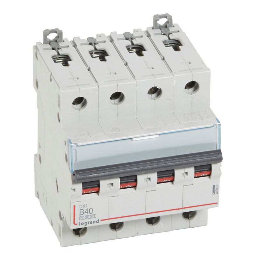 Installatieautomaat MCB DX³ 4-polig B-karakteristiek 40A 10000A