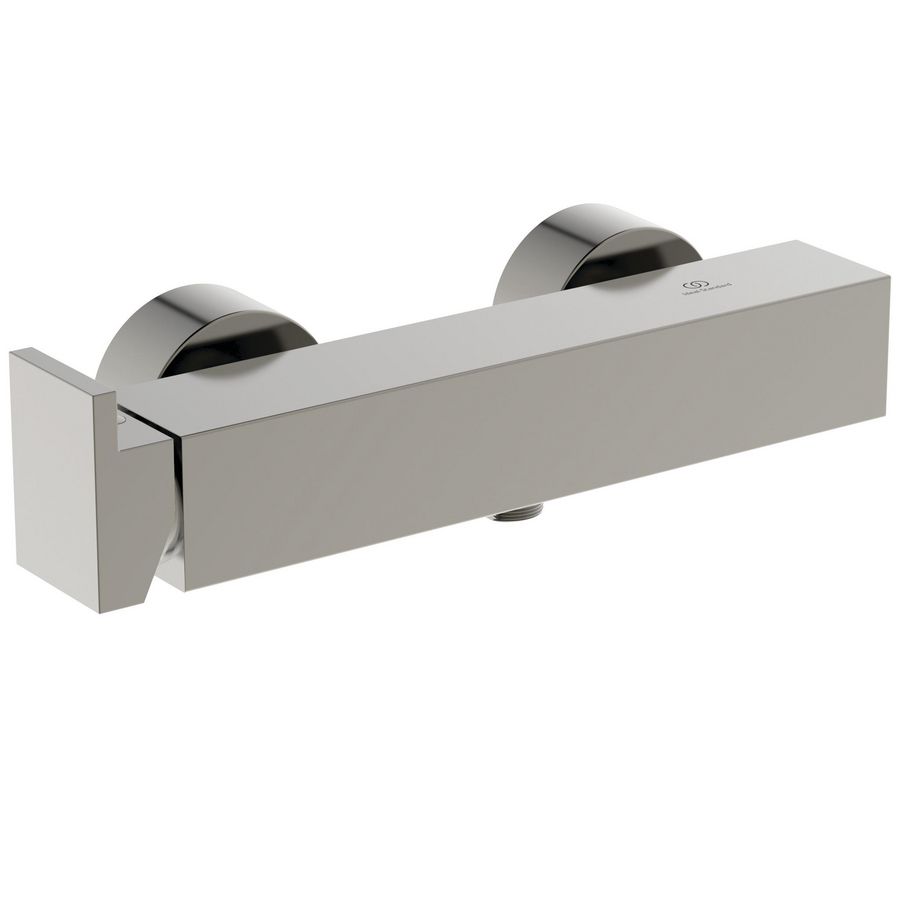 Douchemengkraan h.o.h. 150mm silver storm (rvs-look) Extra