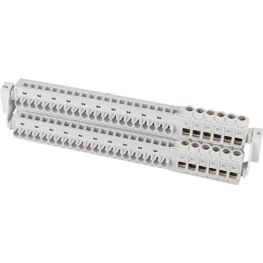 Aansluitklemmen ZSD-PKL/NPE/2/C N/PE 6x schroef en 21 steek