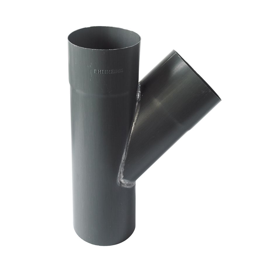 Zinken graphite-grey HWA T-stuk 80mm 45°