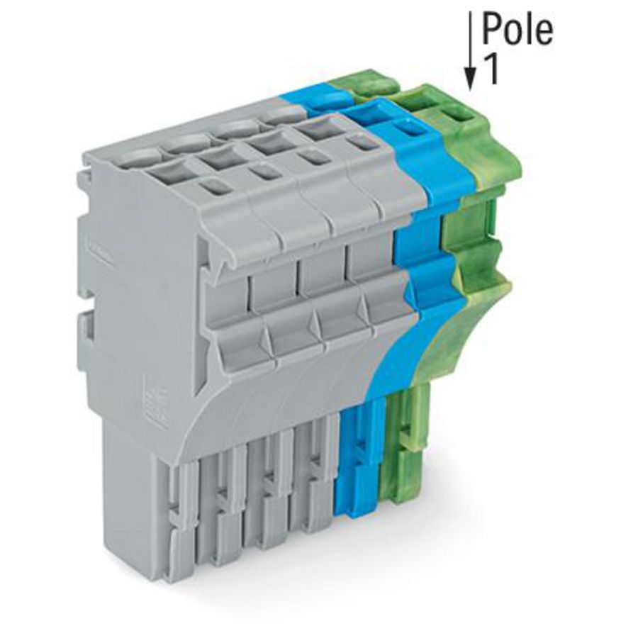 1-draads FE steker 4mm² 2022-106/000-038 VVE=50