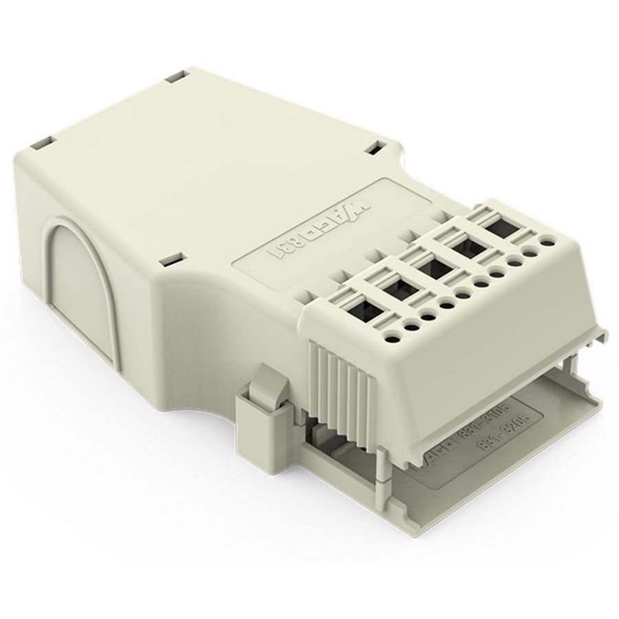 Trekontlastingsbehuiz FE+male stekers 4-delig 831-3025 VVE=5