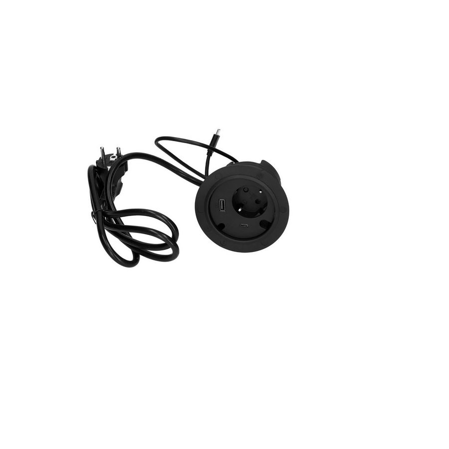 Power Dot 1x 230V RA 1x USB A chrgr 1x USB C port