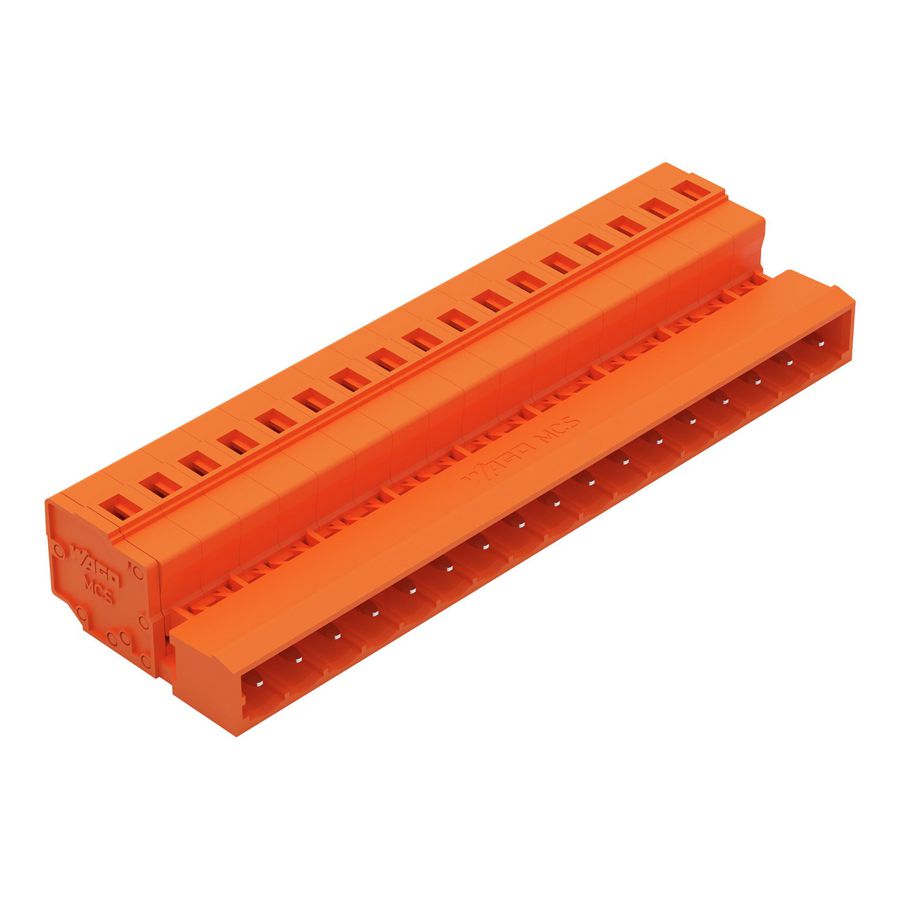 1-draads male steker 2,5mm² oranje 231-647 VVE=25