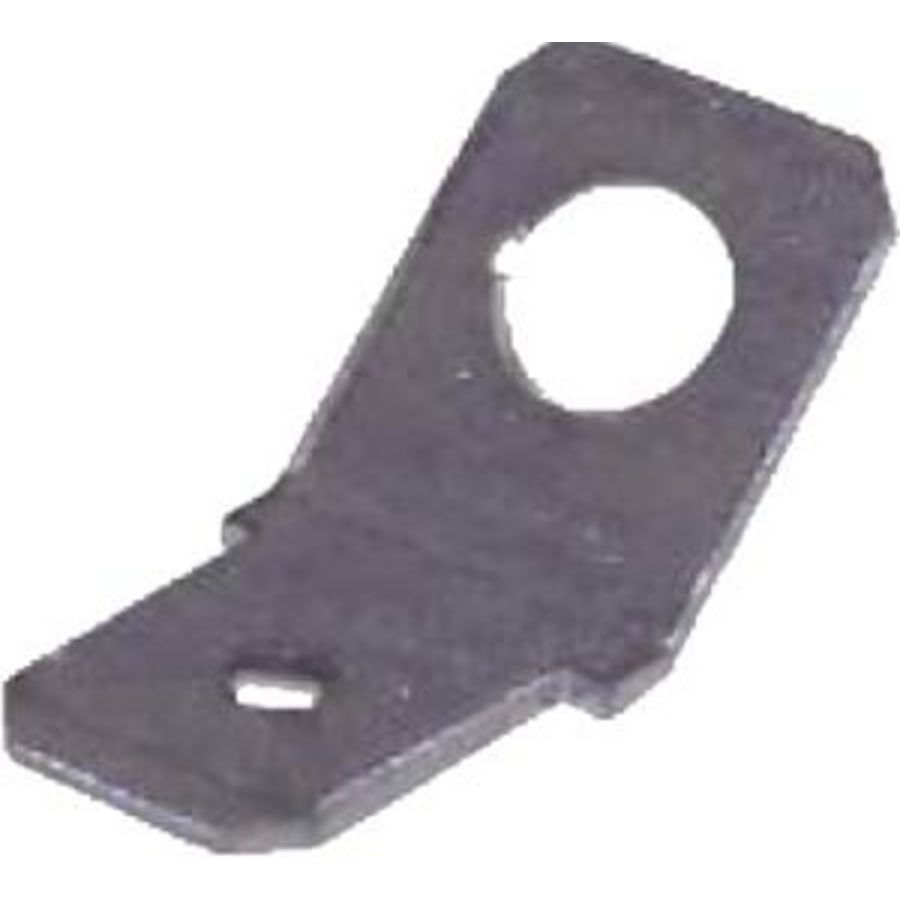 Vlaksteker 6.3x0.8mm gat 5,2mm vertind Type II VVE=100