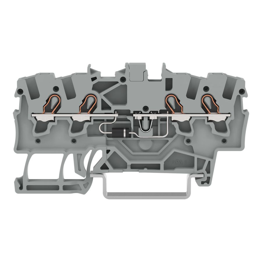 Moduleklem 4-draads diode 1N4007 2001-1411/1000-410 VVE=100