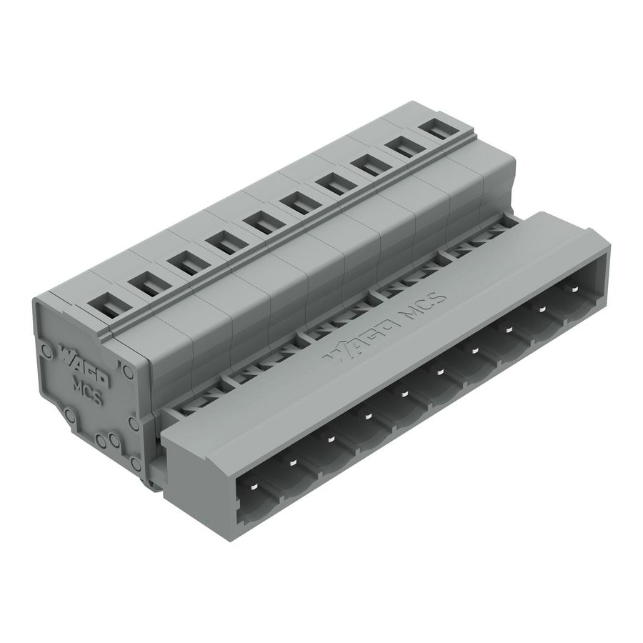 1-draads male steker 2,5mm² grijs 231-610/018-000 VVE=50