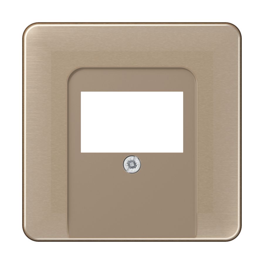 Afdekking goud bruin v. speaker aansl. CD500