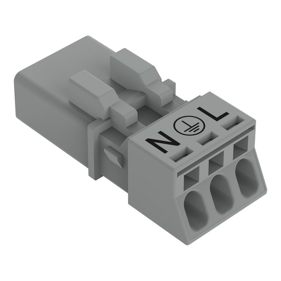 Male 3-polig 890-253/060-000 VVE=50