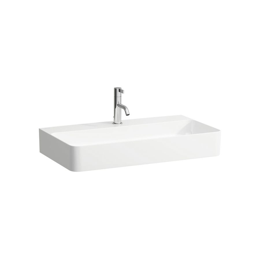 Wastafel Onderzijde Geslepen Val 75X42 wit H8162850001091