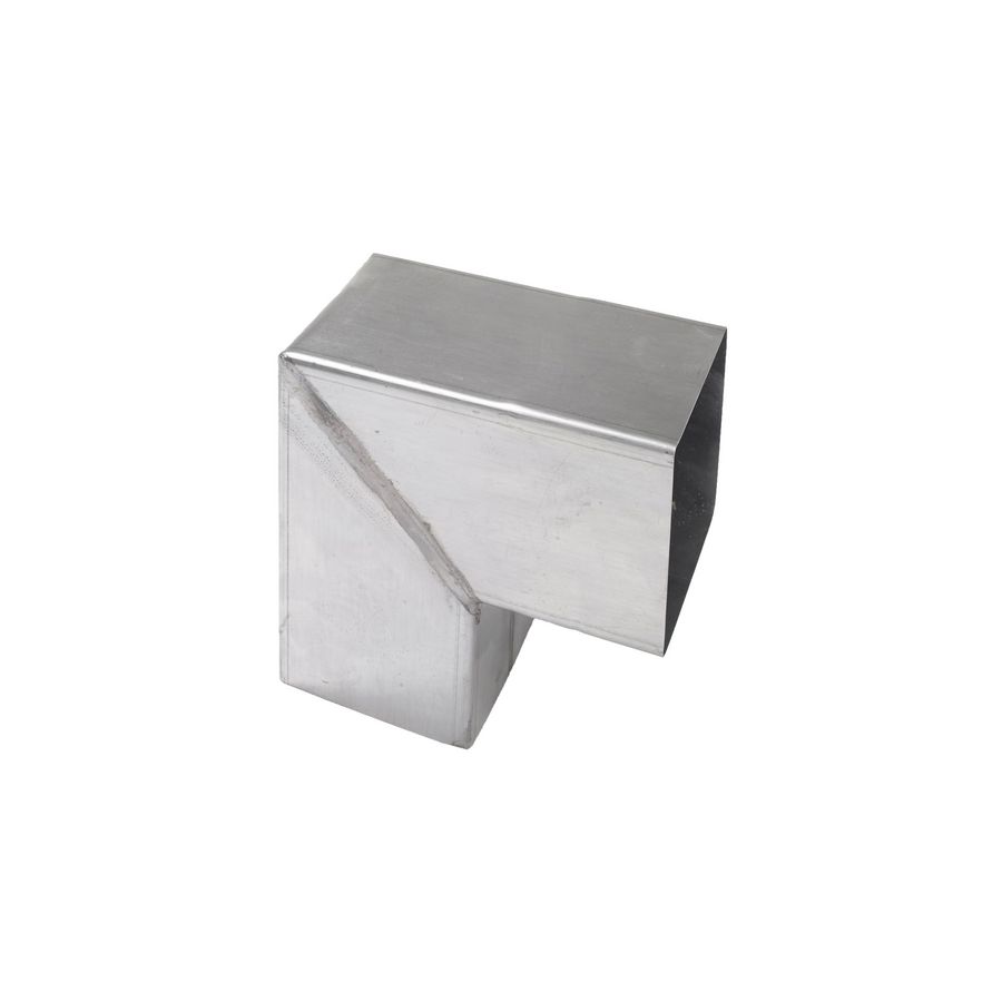 RHEINZINK walsblank vierkante bocht 60x60mm 90gr