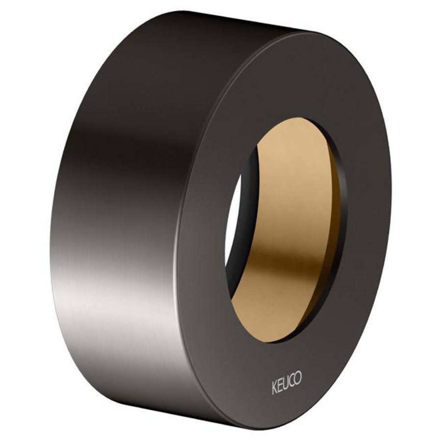 Verlengings-rozet voor omstelling/rond hoogte 25mm titaanzw